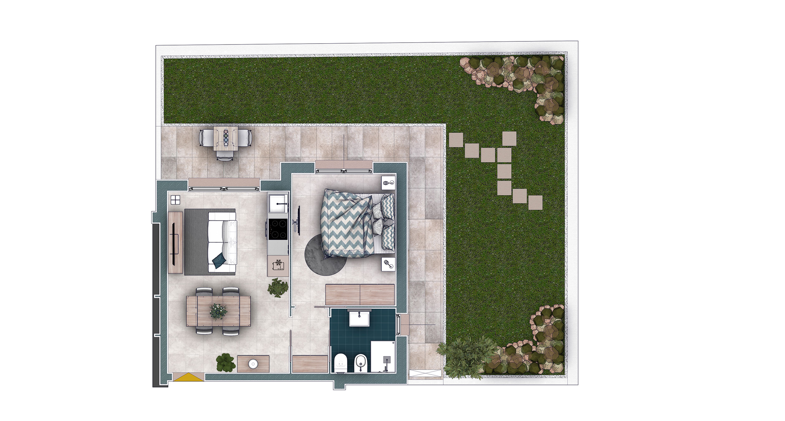 CASA C Scala A Interno 1 | Venti di Mare | AgeCASA Nuove Costruzioni