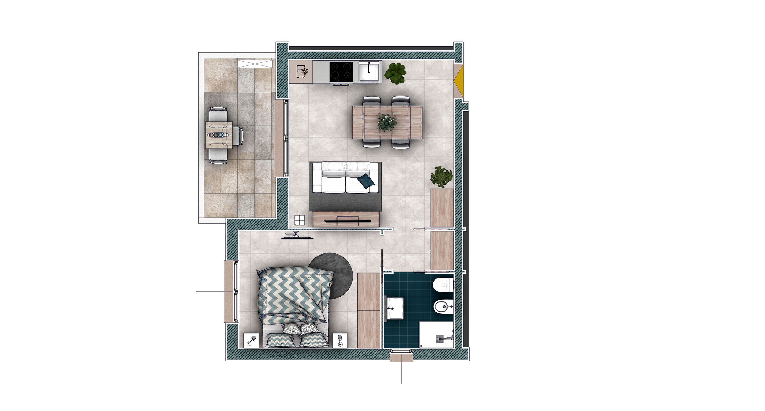 CASA C Scala A Interno 10 | Venti di Mare | AgeCASA Nuove Costruzioni