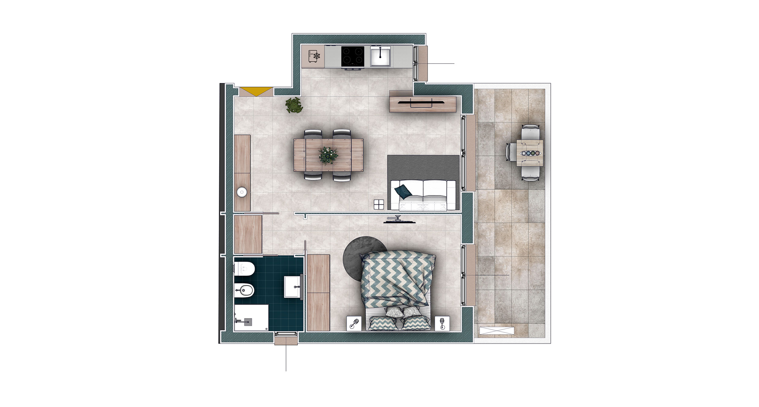 CASA C Scala A Interno 11 | Venti di Mare | AgeCASA Nuove Costruzioni