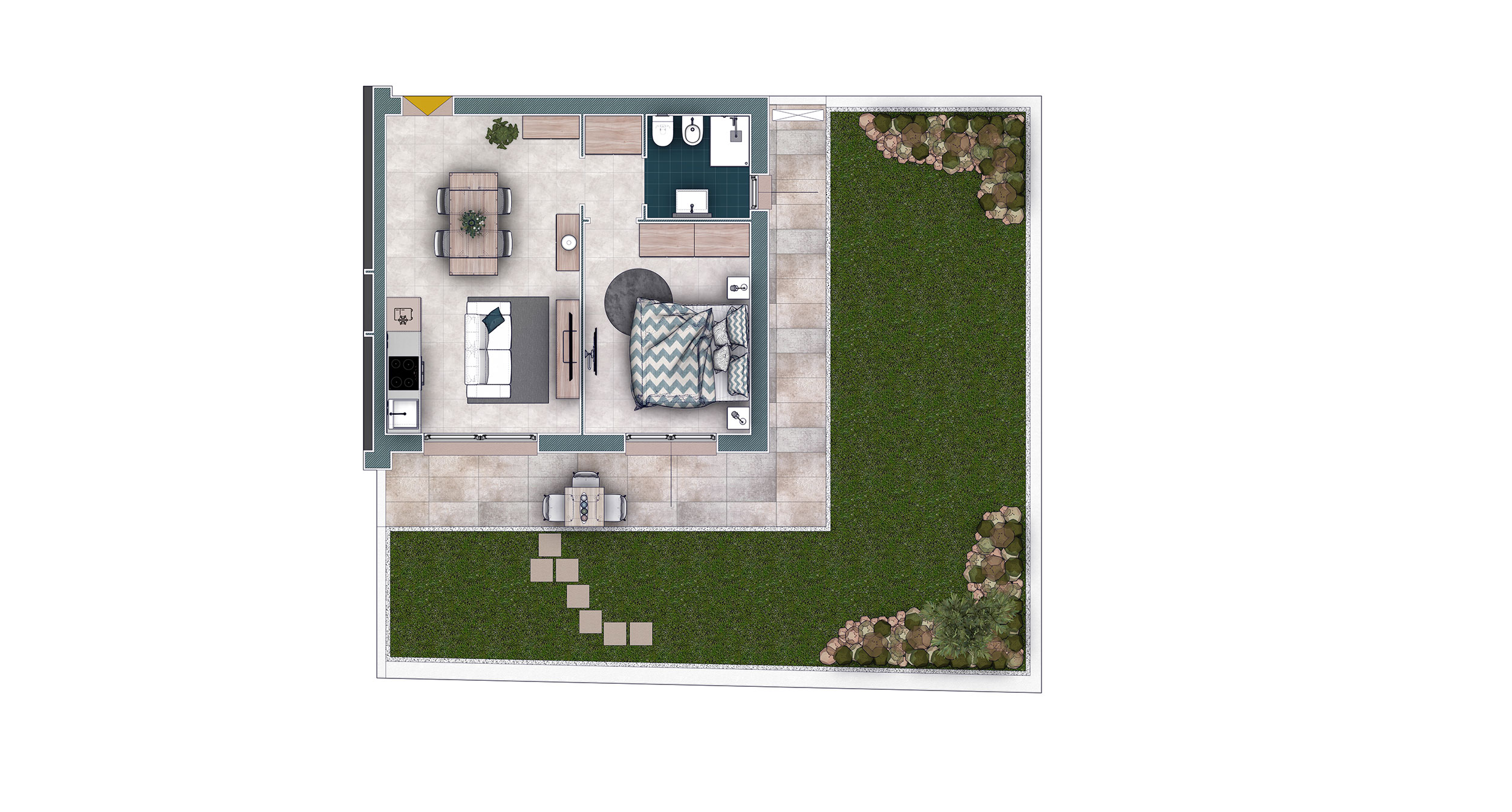 CASA C Scala B Interno 1 | Venti di Mare | AgeCASA Nuove Costruzioni