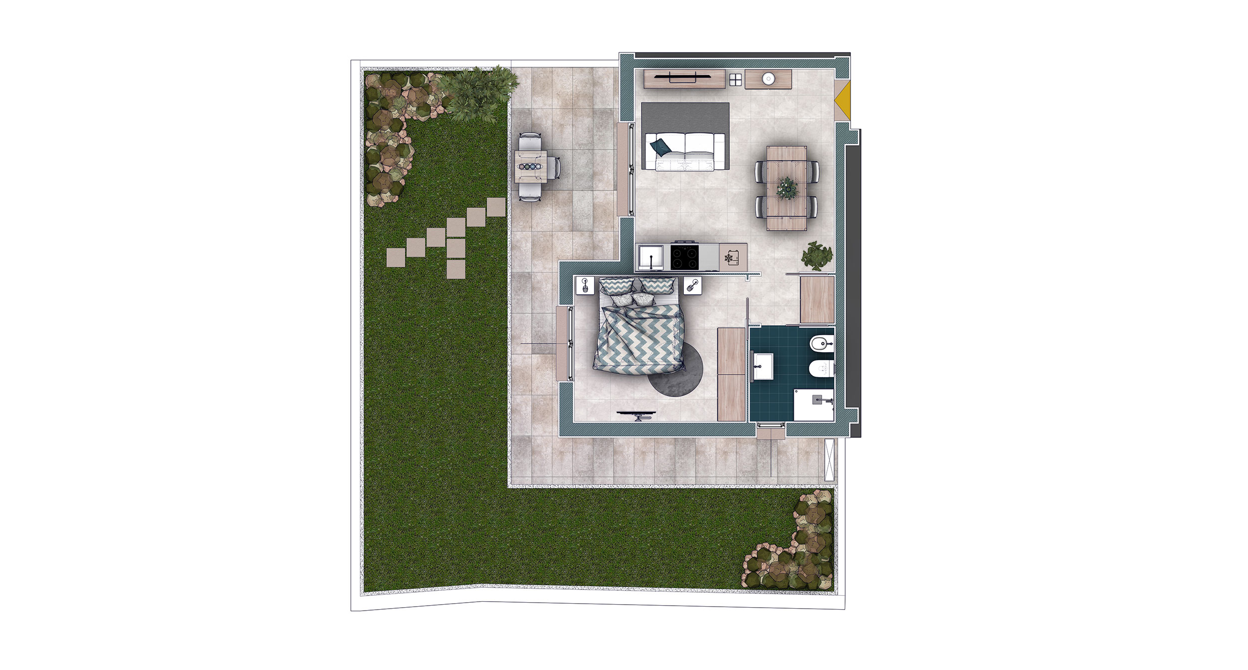 CASA C Scala B Interno 2 | Venti di Mare | AgeCASA Nuove Costruzioni