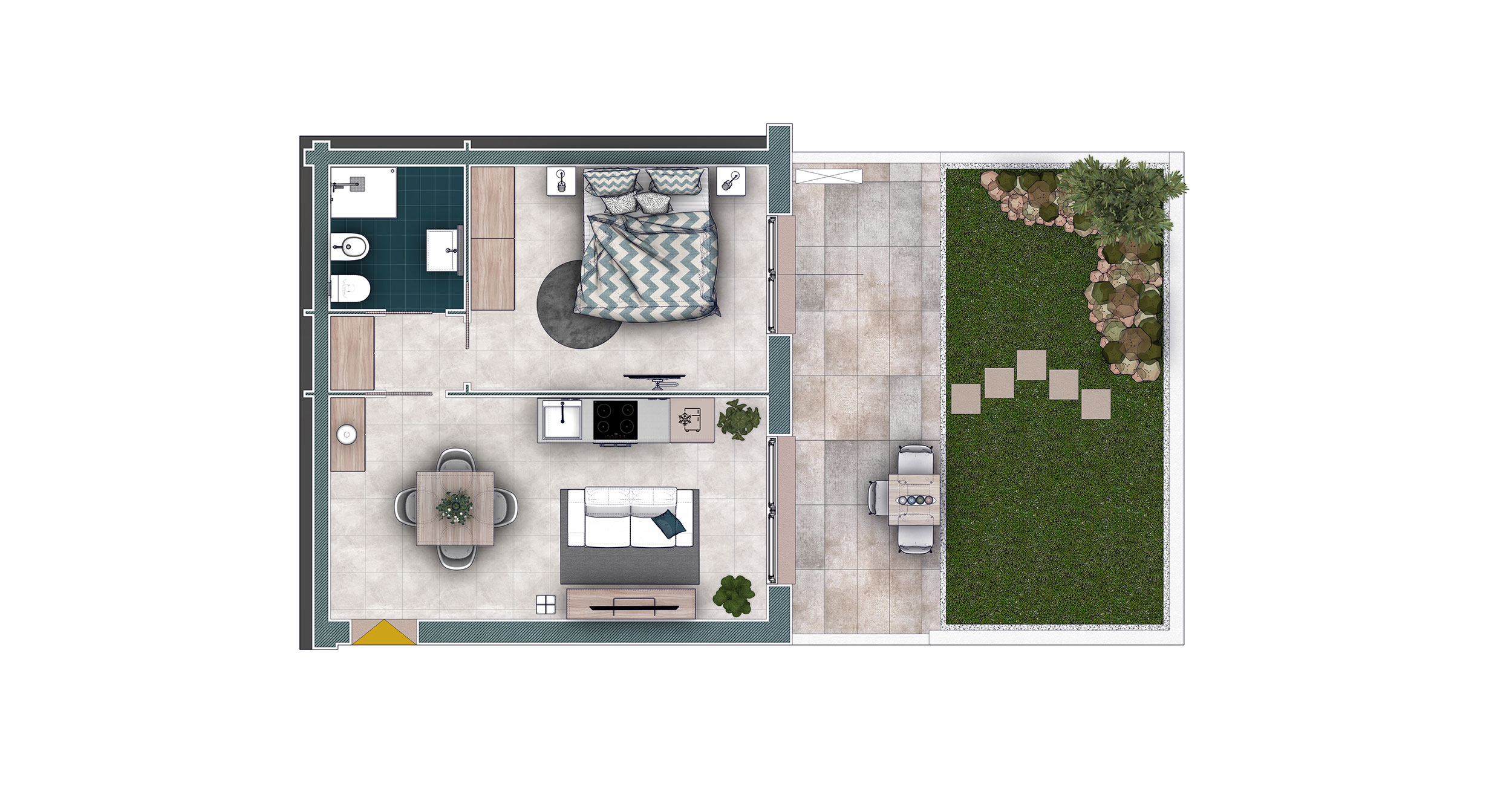 CASA C Scala B Interno 4 | Venti di Mare | AgeCASA Nuove Costruzioni