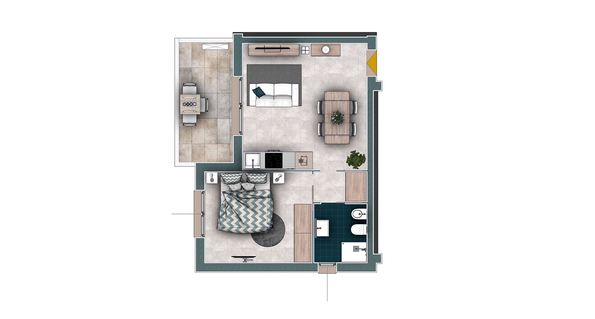 CASA C Scala B Interno 6 | Venti di Mare | AgeCASA Nuove Costruzioni